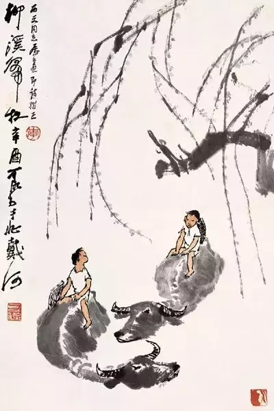 中國畫12位頂尖大師之作，堪稱一絕！